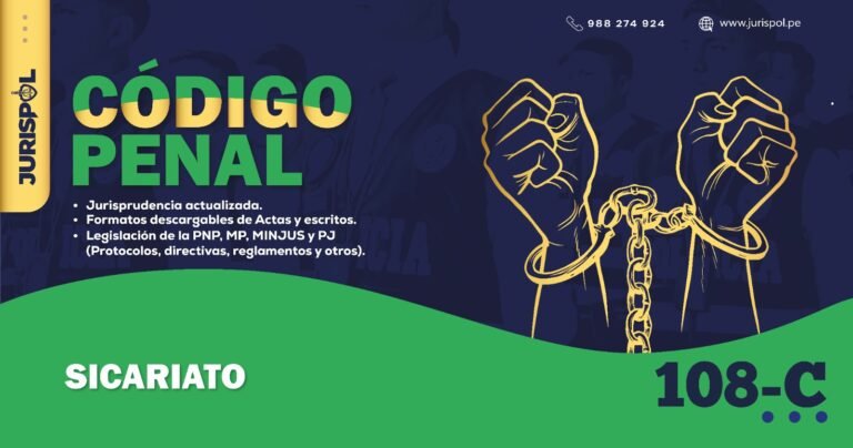 Artículo 108-C del Código Penal Peruano .- Sicariato