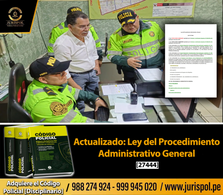 Ley 27444: Procedimiento Administrativo General [Actualizado 2025]