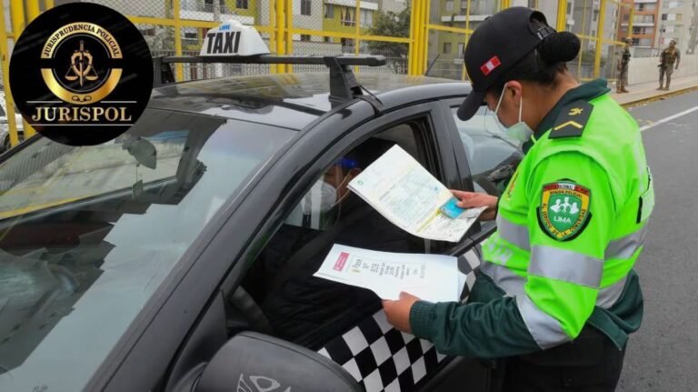 Manual de normas y procedimientos operativos policiales para la fiscalización del Tránsito [RD 1013-2013-DIRGEN/EMG-PNP]