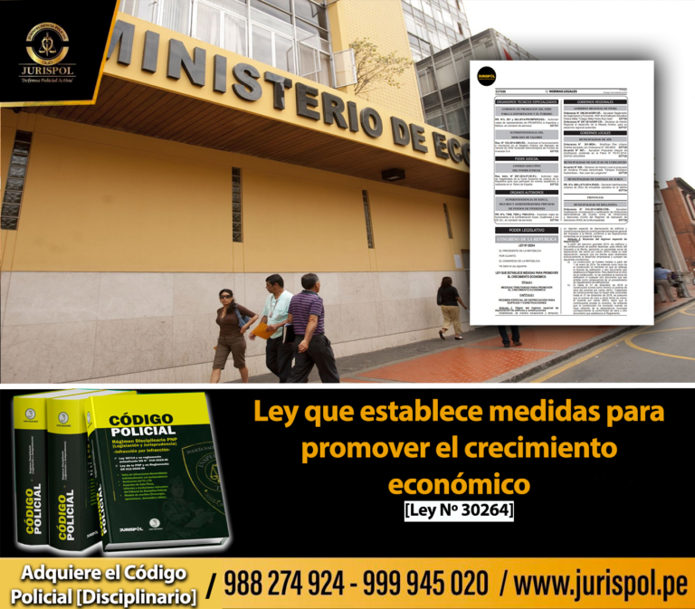 Ley 30264, Ley que establece medidas para promover el crecimiento económico