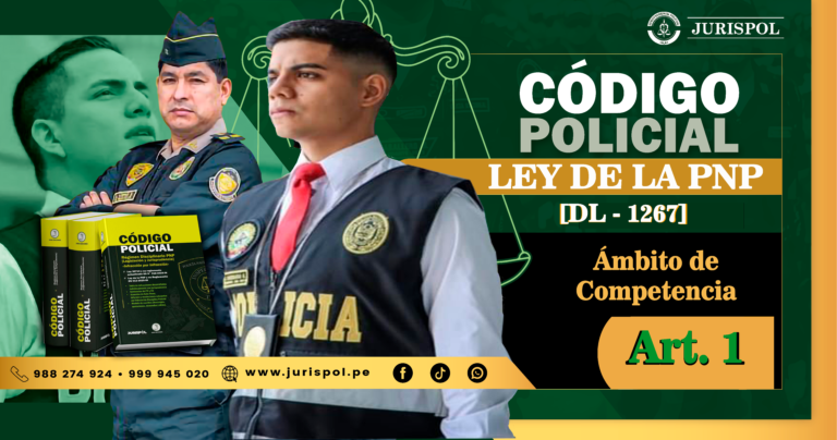 Artículo 1 de la Ley de la PNP.- Ámbito de competencia [DL 1267]