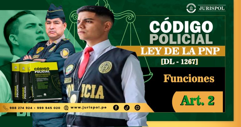 Artículo 2 de la Ley de la PNP.- Funciones [DL 1267]