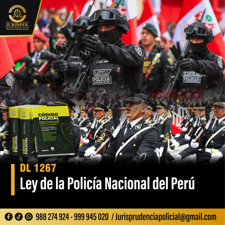 D.L. 1267: Ley de la Policía Nacional del Perú [Actualizado]