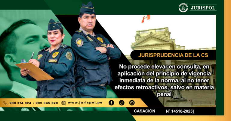 No procede elevar en consulta, en aplicación del principio de vigencia inmediata de la norma, al no tener efectos retroactivos, salvo en materia penal