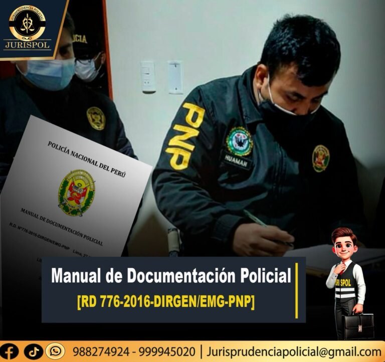 Manual de documentación Policial 2016