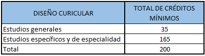 diseño curricular 