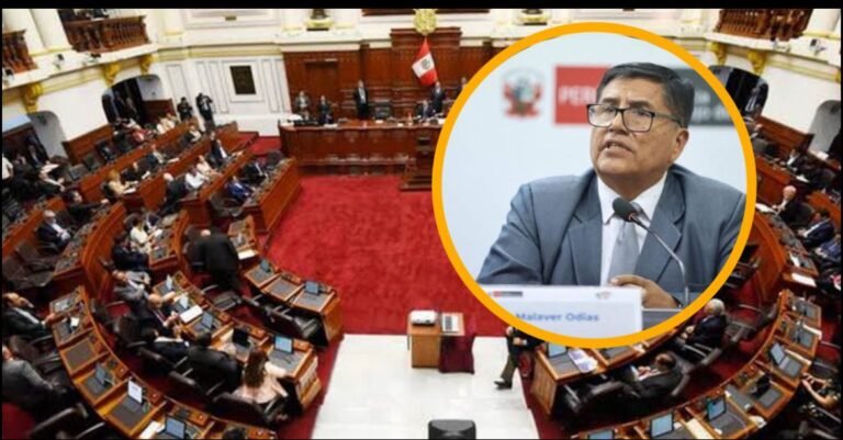 El congreso presenta moción de interpelación contra el Ministro del Interior Carlos Malaver