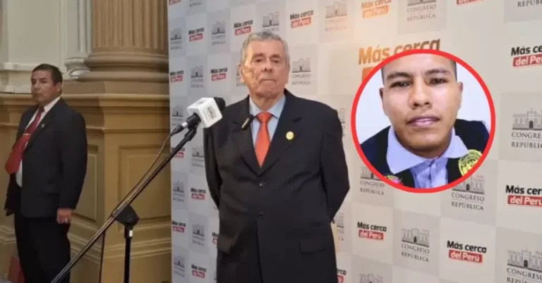 Presidente del congreso respalda a suboficial Magallanes «Está prohibido solicitar la prisión preventiva o preliminar»
