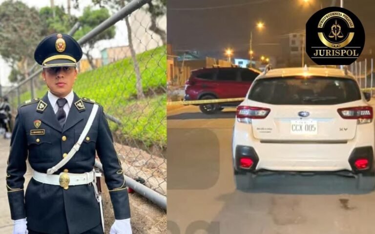 “Impotencia y dolor en la PNP: joven alférez es asesinado frente a su pareja en Carabayllo”