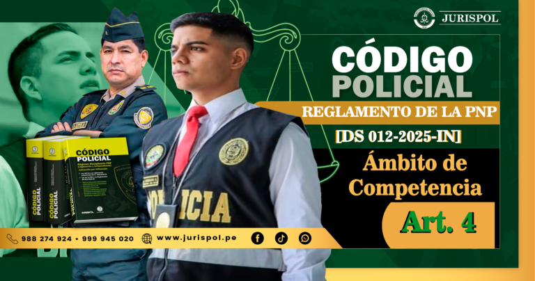 Artículo 4. Fuerza Pública.- Reglamento de la Ley de la PNP [DS 012-2025-IN]