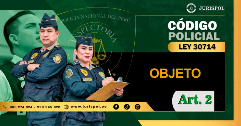 Artículo 2 de la Ley 30714. Objeto