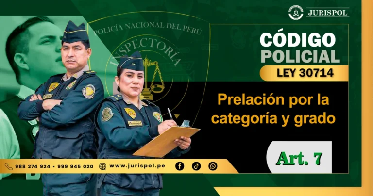 Artículo 7 del Reglamento de la Ley 30714.- Prelación por la categoría y grado
