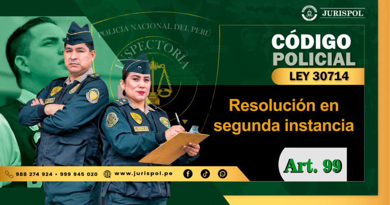 Artículo 99 del Reglamento de la Ley 30714.- Resolución en segunda instancia