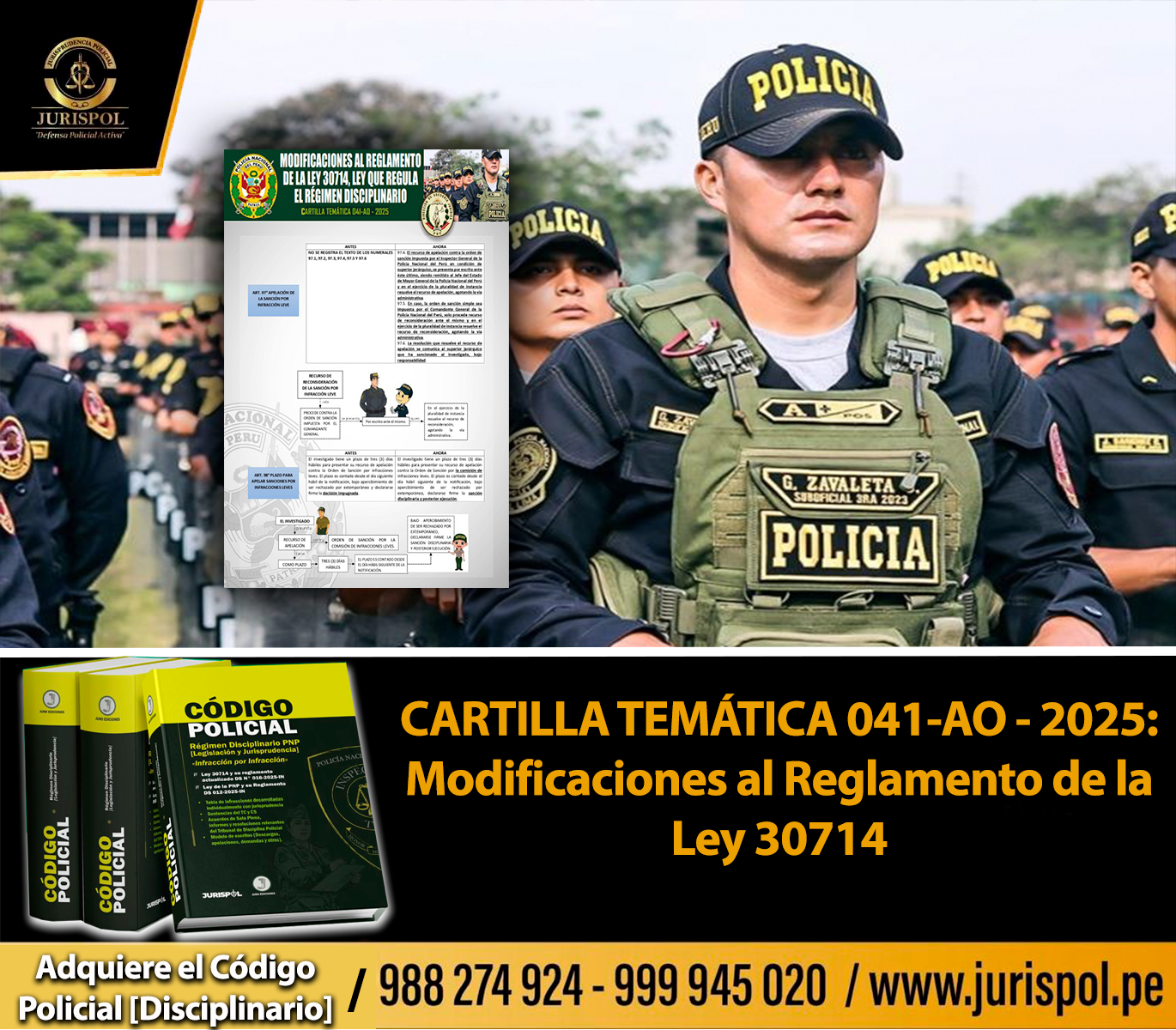 CARTILLA TEMÁTICA 041-AO - 2025- Modificaciones al Reglamento de la Ley 30714