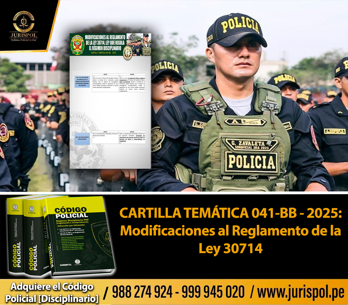 CARTILLA TEMÁTICA 041-BB - 2025- Modificaciones al Reglamento de la Ley 30714