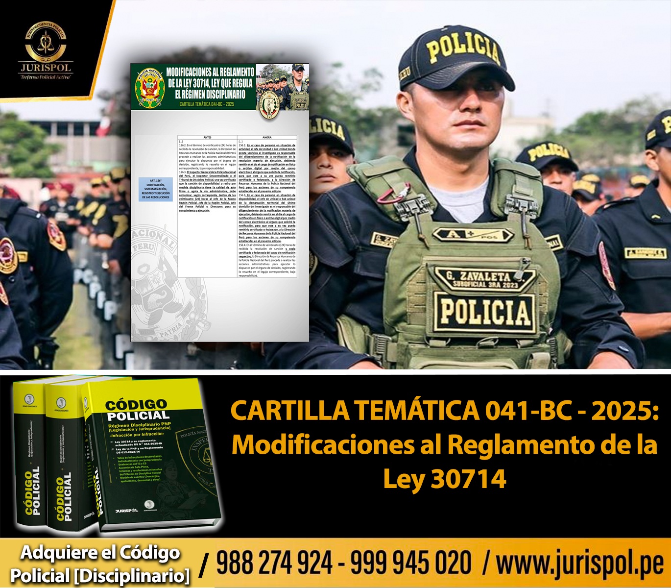 CARTILLA TEMÁTICA 041-BC - 2025-Modificaciones al Reglamento de la Ley 30714