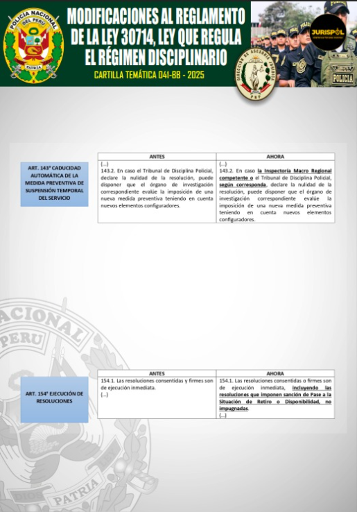 Cartilla Temática 041-BB - 2025: Modificaciones al Reglamento de la Ley 30714