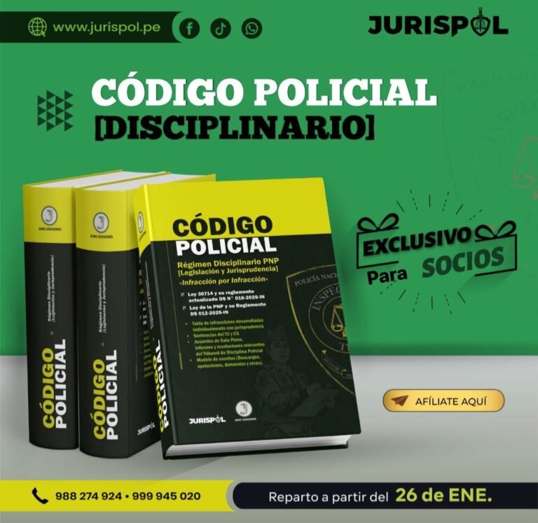 Adquiere: Código Policial [Disciplinario]
