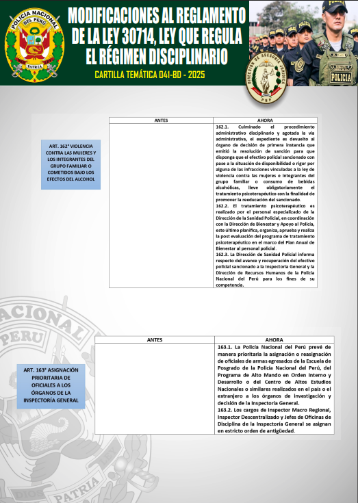 CARTILLA TEMÁTICA 041-BD: Modificaciones al Reglamento de la Ley 30714