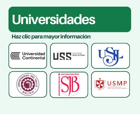 Universidades. Guía de convenios de bienestar PNP 2026