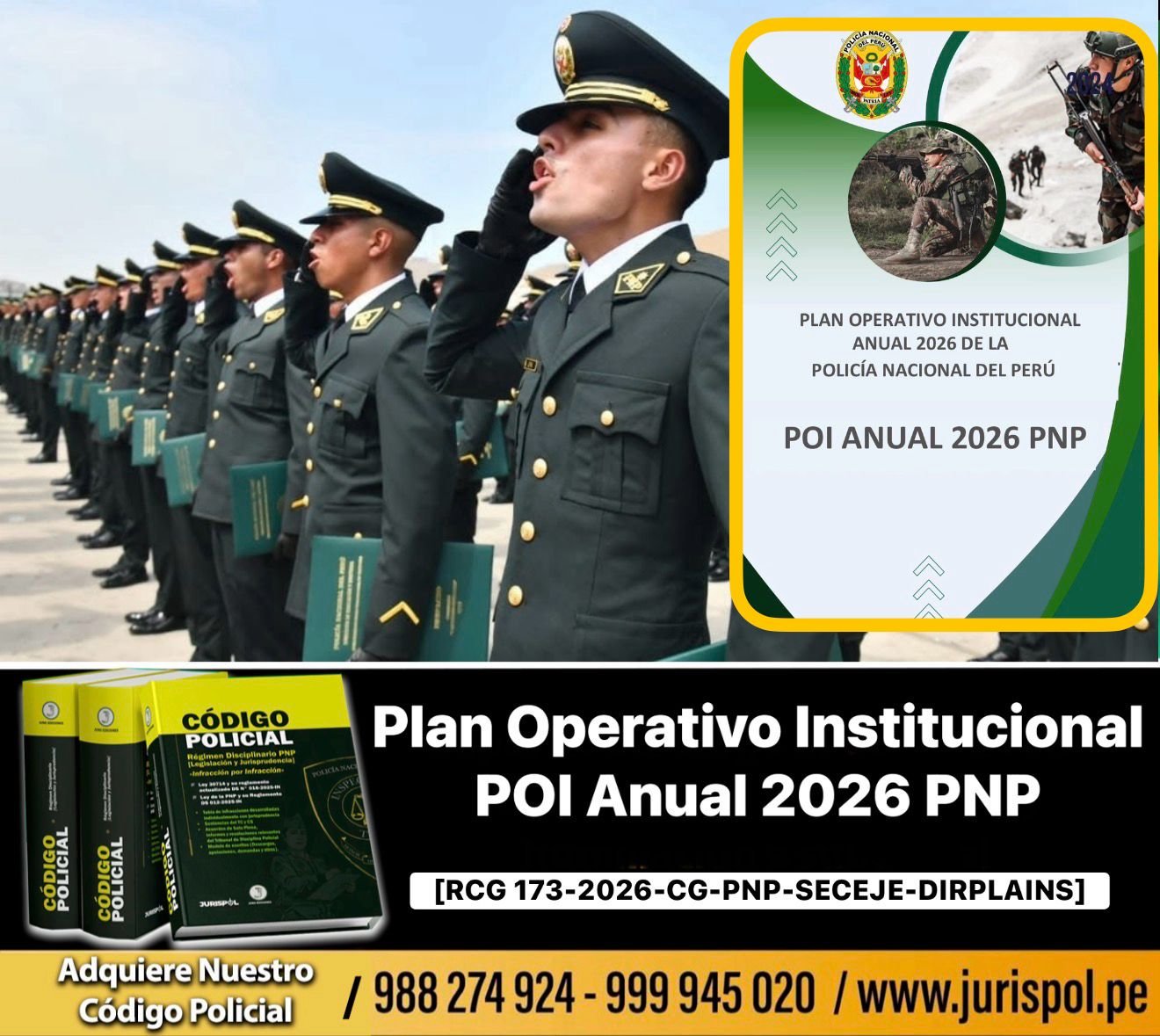 «Plan Operativo Institucional POI Anual 2026 PNP [RCG 173-2026-CG PNP/SECEJE-DIRPLAINS]»