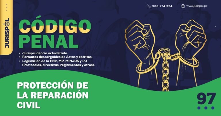 Artículo 97 del Código Penal Peruano .- Protección de la reparación civil