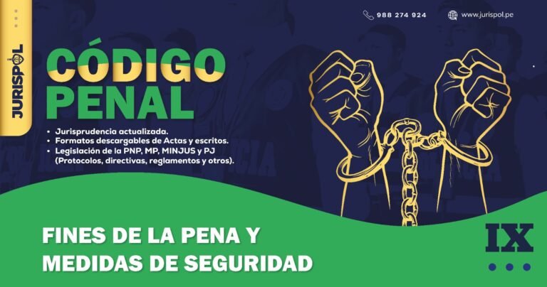 Artículo IX del Código Penal Peruano .- Fines de la Pena y Medidas de Seguridad